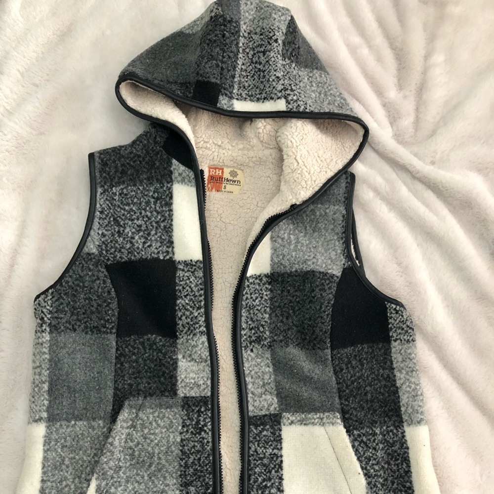 RuffHewn Plush + Checker Vest